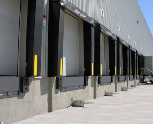 Loading dock area